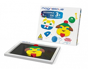 MAGNETICUS. Магнитная мозаика, 174 элемента, 6 цветов, 30 этюдов (Magneticus, MM-174) MAGNETICUS. Магнитная мозаика, 174 элемента, 6 цветов, 30 этюдов (Magneticus, MM-174)